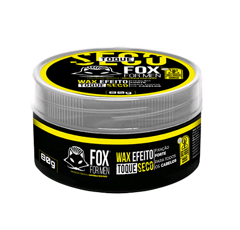 Pasta Wax Efeito Seco Fox For Men 80g