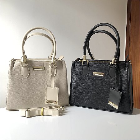bolsa feminina media quadrada classica - My Bag Store - Bolsas e Acessórios