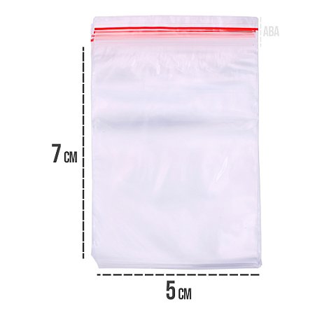 Saco Zip Lock 5x7 cm - N1