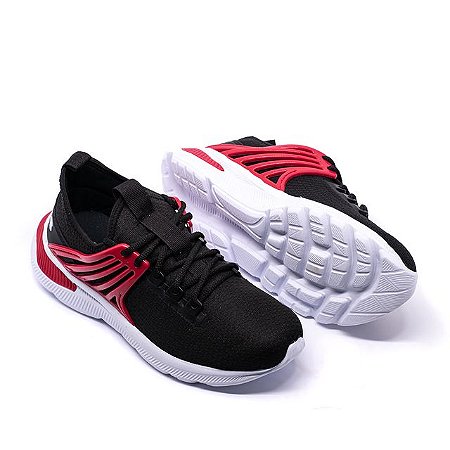 Tênis Adidas Aranha 2.0 - Preto com Vermelho - E meu importados - tênis,  sandálias, artigos esportivos em geral atacado e varejo.