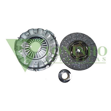 KIT EMBREAGEM 350MM MERCEDES 1620/1621/1714 (6012)