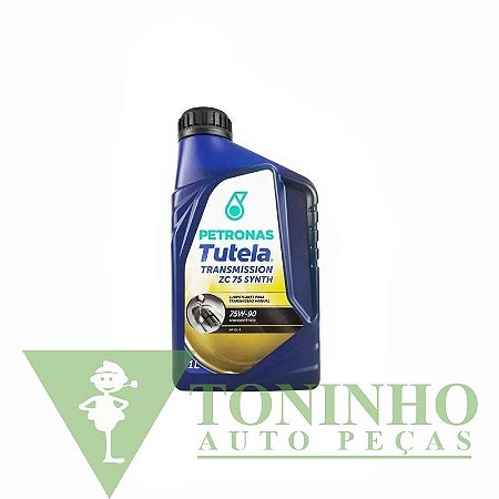 ÓLEO LUBRIFICANTE PARA TRANSMISSÃO MANUAL PETRONAS TUTELA 75W90 SEMISSINTÉTICO 1L