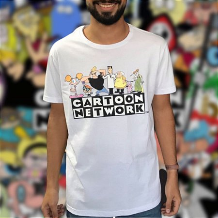 Camiseta CN Cartoon Network M - Branco - Oficial
