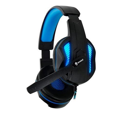 Headset Gamer Eg305bl/Thoth Azul Com Fio -Evolut
