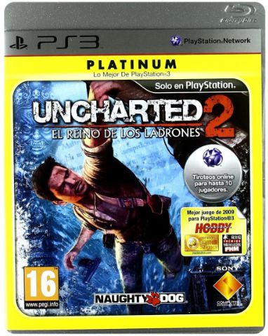 Uncharted 2: Among Thieves - Platinum - Playstation 3 - PS3