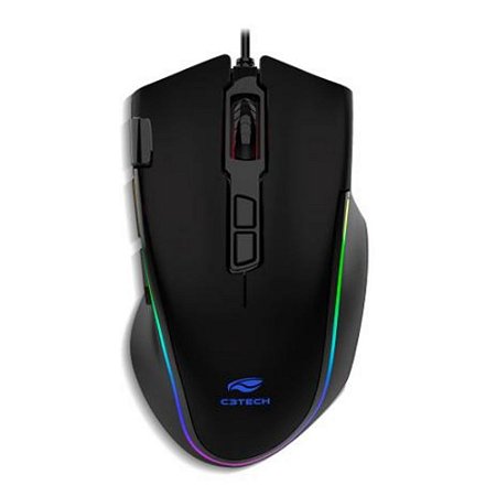 Mouse Gamer Fury 7000DPI RGB - C3Tech