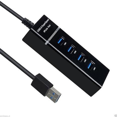 Hub USB Lehmox 4 Portas 3.0 Mod: LEY-200