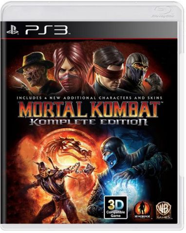 Mortal Kombat : Komplete Edition - Greatest Hits - Playstation 3 - PS3