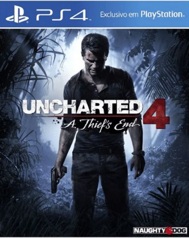 Jogo Uncharted 4: A Thief's End (Cartolinado) - Playstation 4- PS4
