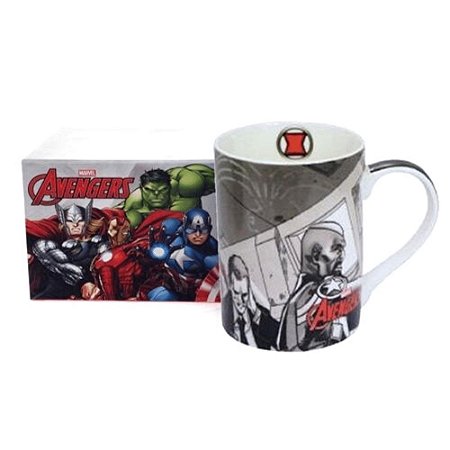 Caneca Marvel Avengers Shield 460ml