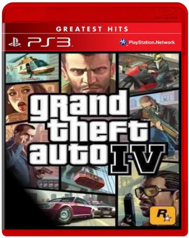 Grand Theft Auto IV - Greatest Hits - Playstation 3 - PS3
