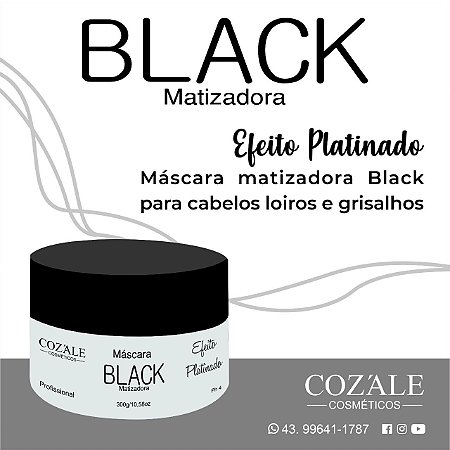 Mascara matizadora Black