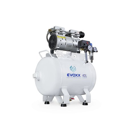 Compressor de Ar Odontológico 40L 1,14HP - Evoxx