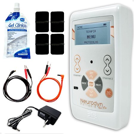 Novo Neurodyn Portable TENS FES Eletroestimulador Portátil - Ibramed -  medsam.com.br