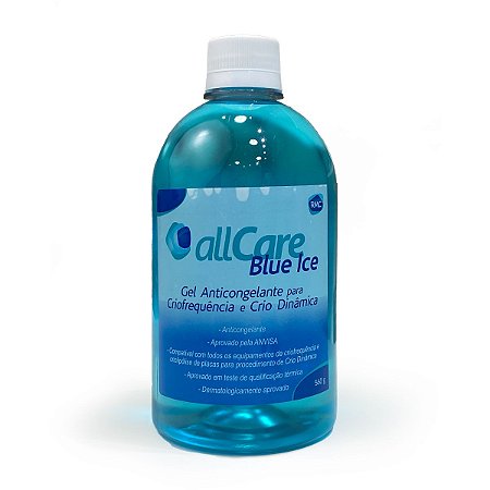 Gel Anticongelante All Care Blue Ice Criofrequência e Criolipólise - RMC