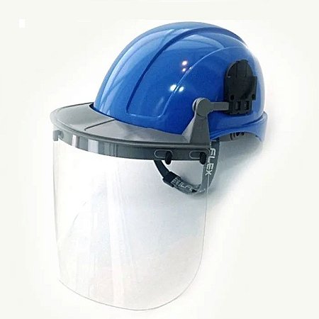 Capacete Protetor Facial Conjugado e Jugular Steelflex CA 41961/3598 - DIF  Equipamentos Ltda