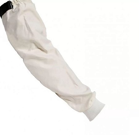 Mangote em Brim com Velcro e Punho
