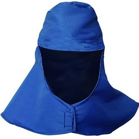Touca de Brim para Soldador com Velcro no Peito