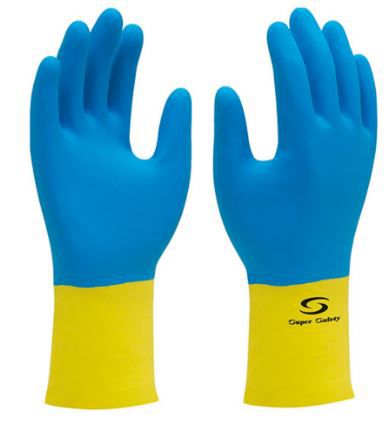 Luva Latex e Neoprene Supermix Super Safety CA 33333