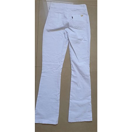 calça branca skin