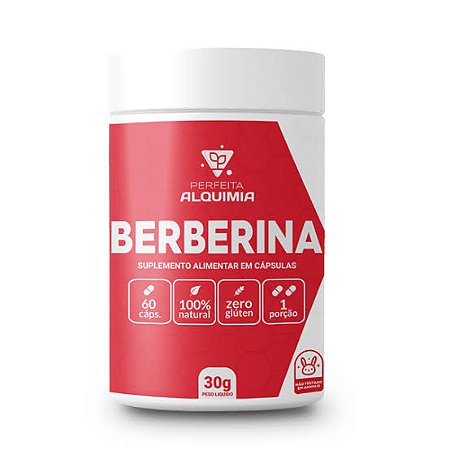 BERBERINA | 60 CAPS - PERFEITA ALQUIMIA