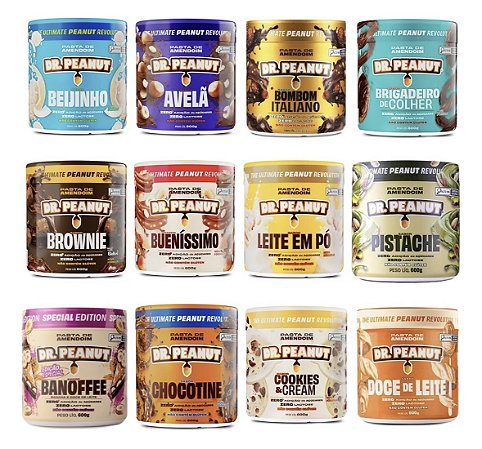 PASTA DE AMENDOIM | 600 G - DR. PEANUT