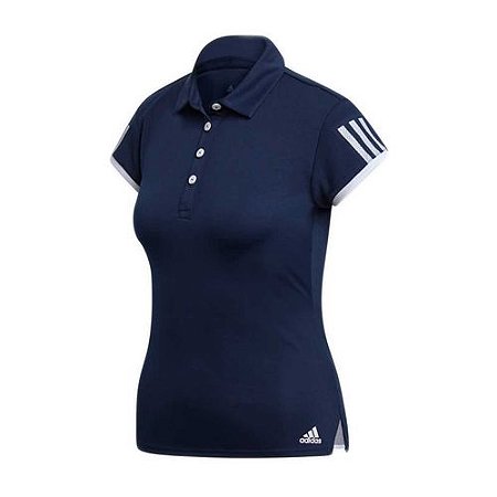 blusa polo adidas feminina