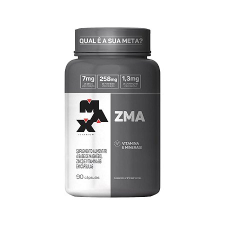 Max Titanium ZMA - 90 Cápsulas