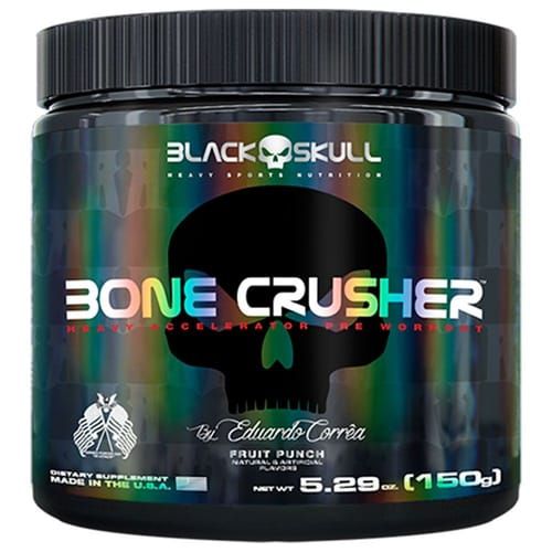 Pré Treino Bone Crusher 150g - Black Skull