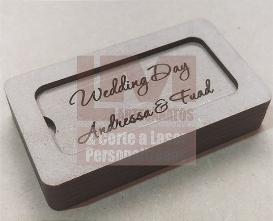 Porta Pendrive em mdf