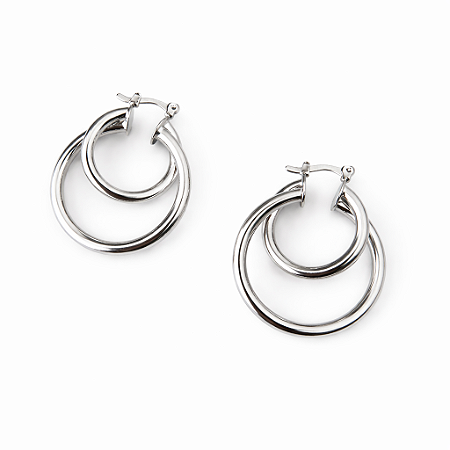 Argola círculos de click II ANTIALÉRGICA