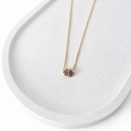 Gargantilha joaninha ANTIALÉRGICA