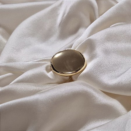 Anel oval ANTIALÉRGICO