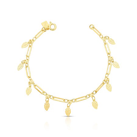 Tornozeleira folhas ANTIALÉRGICA