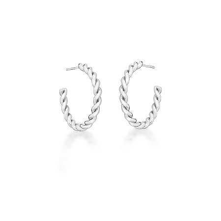 Argola torcida média ANTIALÉRGICA