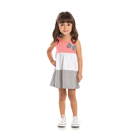 Vestido Infantil Feminino Napolitano Verão