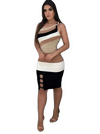 cropped tricot alca trancada