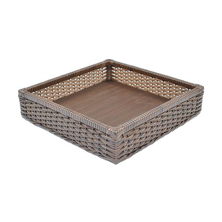 Bandeja Quadrada 35x35x08cm