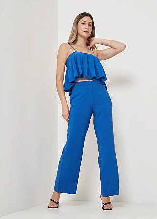 CALÇA RETA BOLSO ALFAITADO MOB