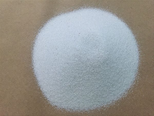 Grão De Quartzo - Malha 30 Dióxido De Silício Branco