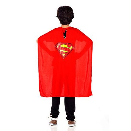 Capa Super Homem Infantil - Original - Fantasia Bh
