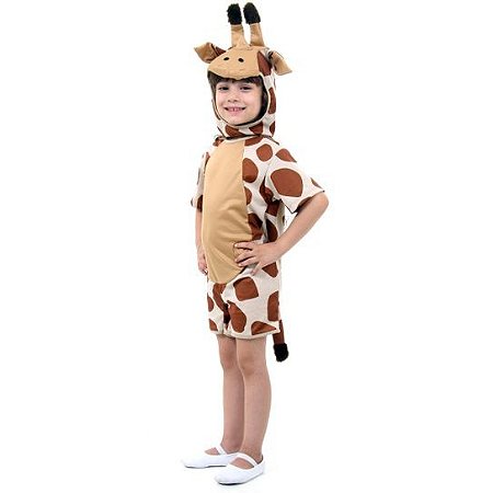 Fantasia Girafa Curto Infantil
