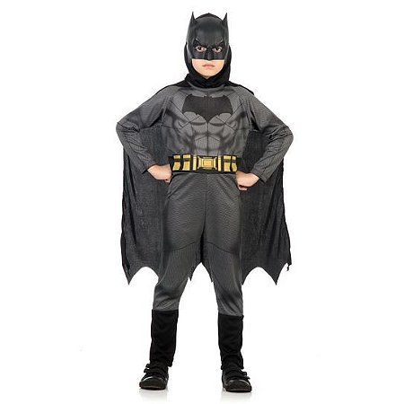 Fantasia Batman Infantil Standard - Liga da Justiça