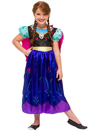 Fantasia Anna Luxo Frozen I Infantil