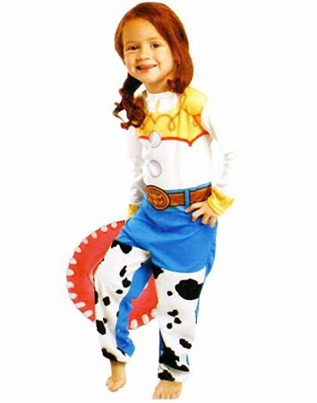 Fantasia Jessie Longa Toy Story Infantil