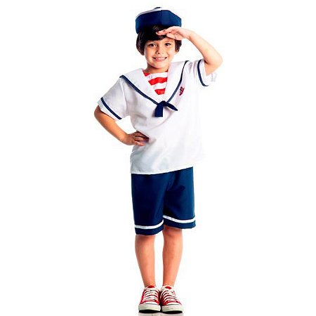 Fantasia Marinheiro Infantil - Profissões