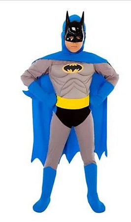 Fantasia Batman Infantil Peitoral - Os Bravos e Destemidos