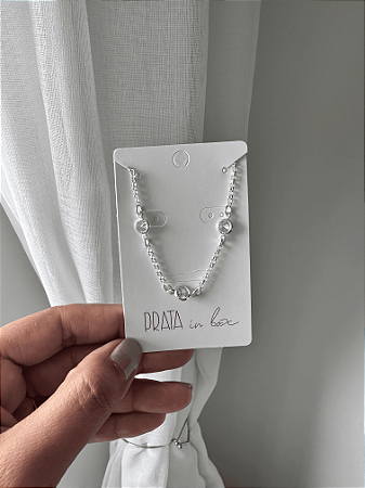 Pulseira de Zircônia elegante
