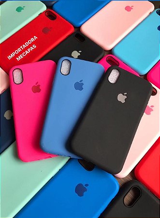 Capinha Emborrachada iPhone 11 Pró Max Silicone Original