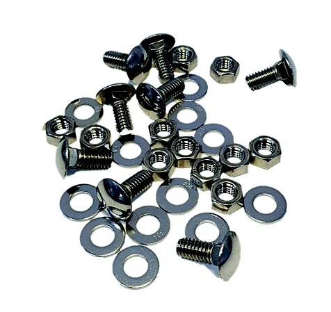 Kit Parafusos Inox Para-choque Fusca 1978 à 1996 - 08 peças